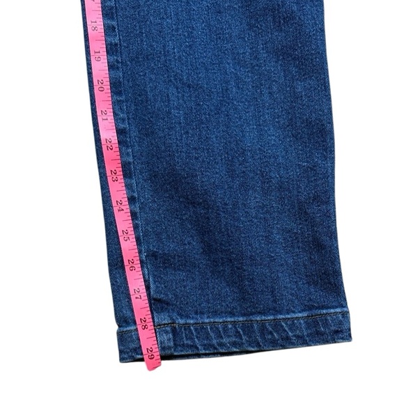 And Now This dark Wash Straight Wise Leg Cargo Utility Jeans 28 - Picture 8 of 8